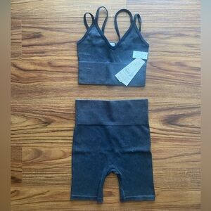Women's Black Intimate Set